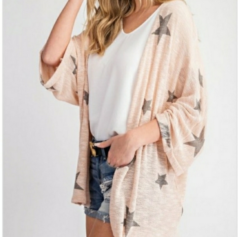 Star Knit Cardigan - Picture 1 of 8